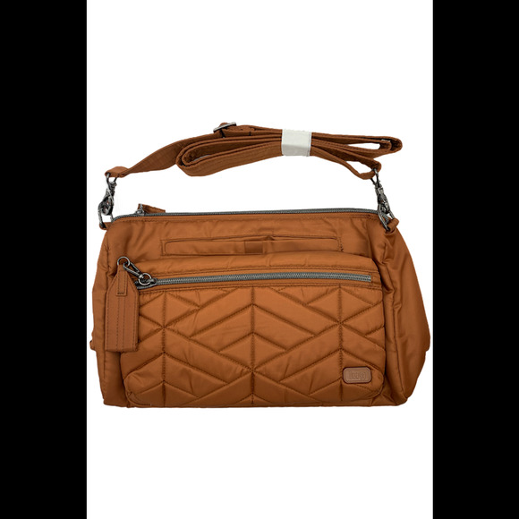 lug Bags Lug Rfid Convertible Crossbody Bag Stretch Copper Brown